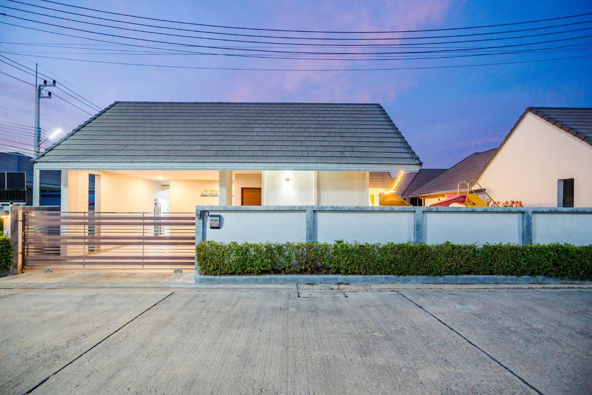 M4 Billion Pool Villa Cha-Am Luaran gambar