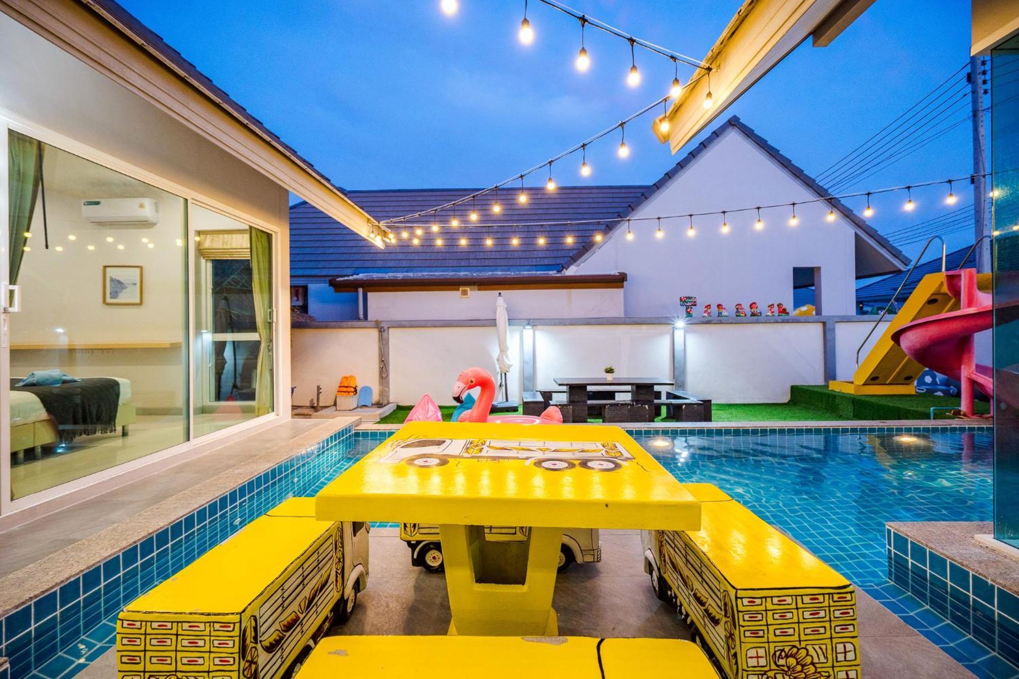 M4 Billion Pool Villa Cha-Am Luaran gambar
