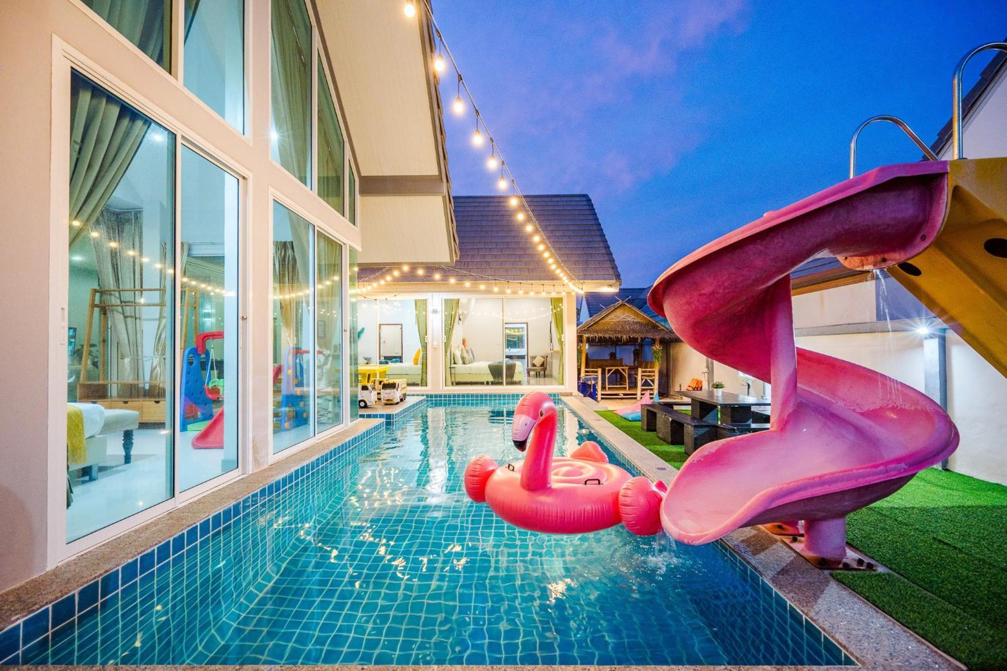 M4 Billion Pool Villa Cha-Am Luaran gambar
